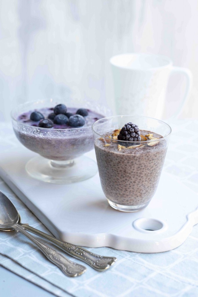 Chiapudding + oavernight oats